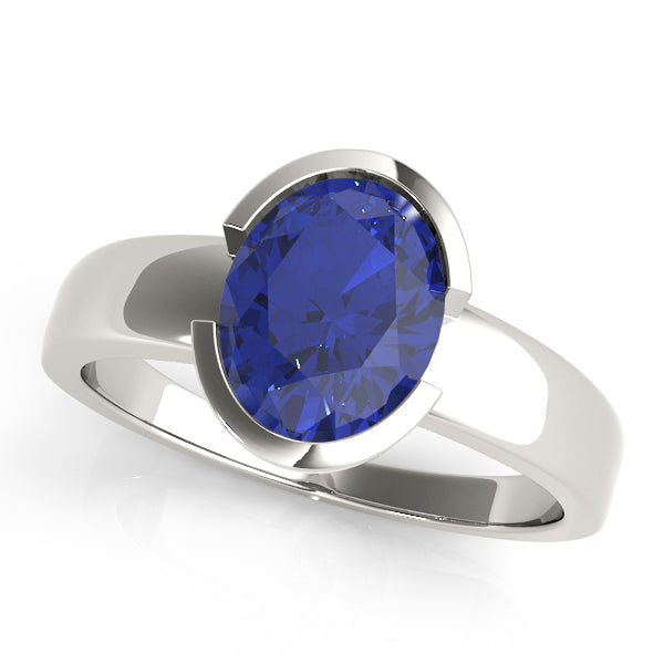 Oval Gemstone Fashion Ring