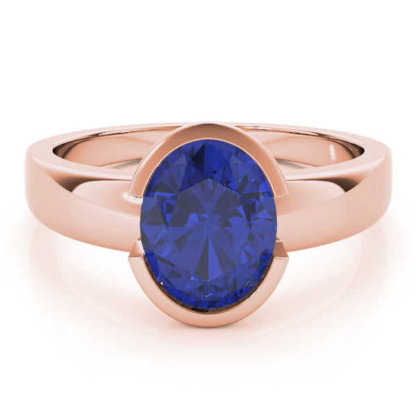 Oval Gemstone Fashion Ring