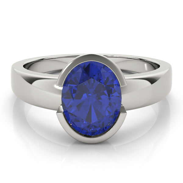 Oval Gemstone Fashion Ring