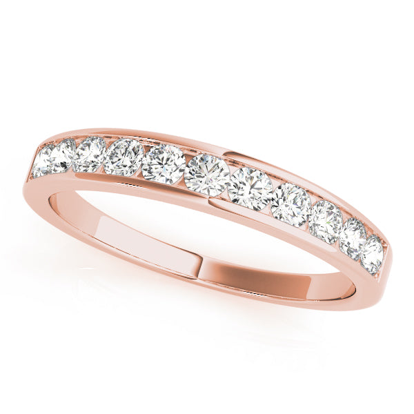 Channel Set Diamond Wedding Band · 0.99 ct tw