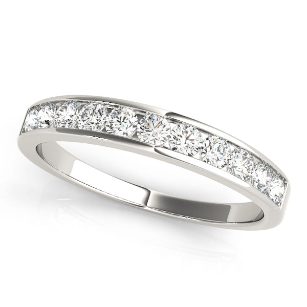 Channel Set Diamond Wedding Band · 0.99 ct tw