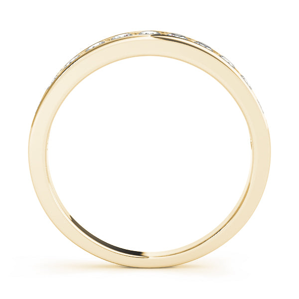 Channel Set Diamond Wedding Band · 0.49 ct tw