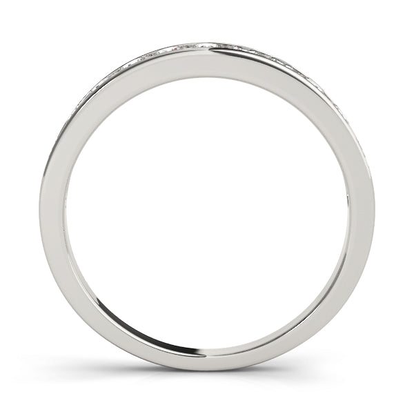 Channel Set Diamond Wedding Band · 0.77 ct tw