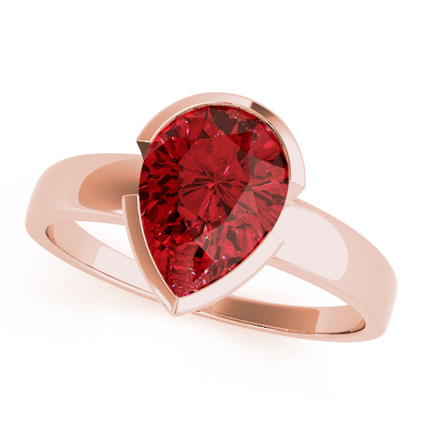 Pear Gemstone Fashion Ring