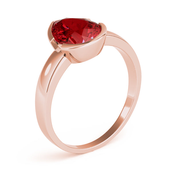 Pear Gemstone Fashion Ring
