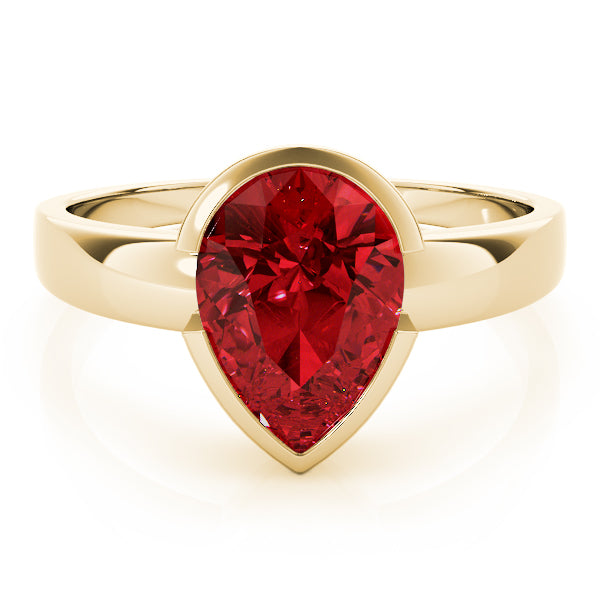 Pear Gemstone Fashion Ring