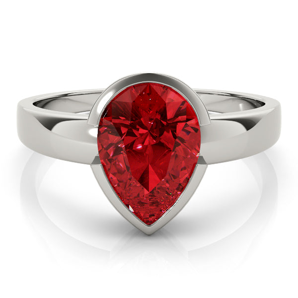 Pear Gemstone Fashion Ring