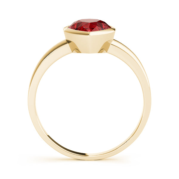 Pear Gemstone Fashion Ring