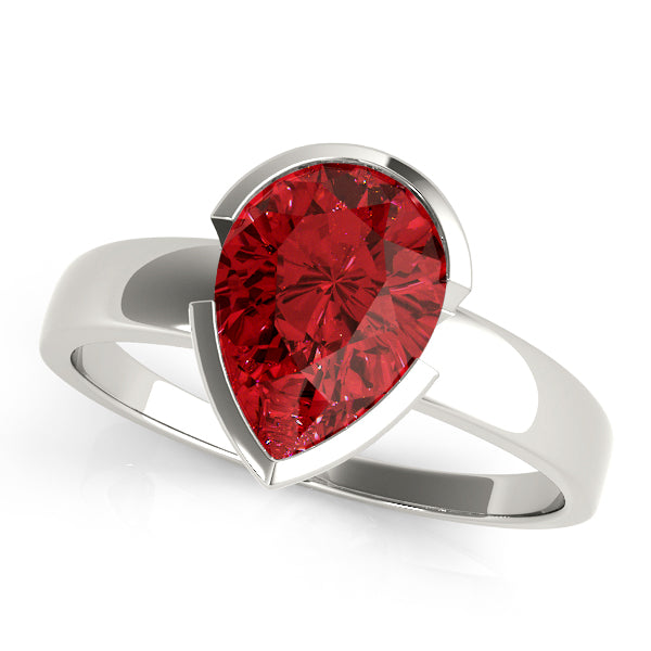 Pear Gemstone Fashion Ring