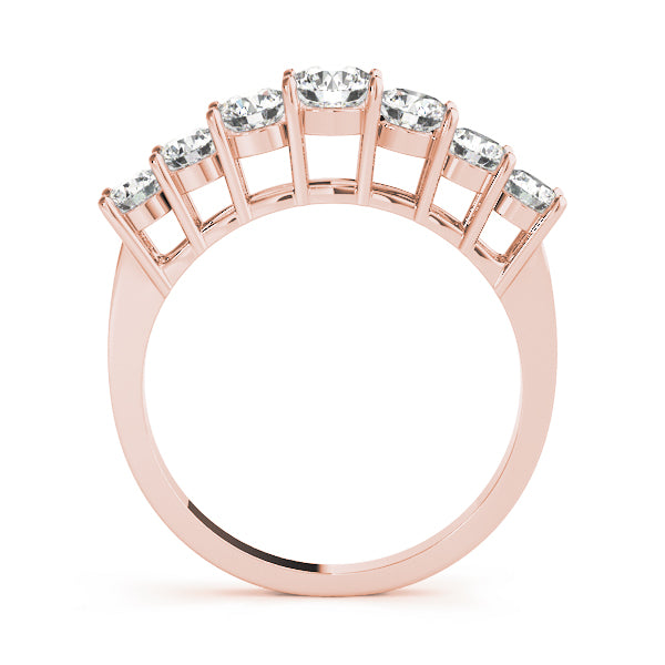 Round Prong Set Diamond Wedding Band · 0.63 ct tw