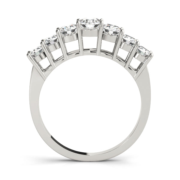 Round Prong Set Diamond Wedding Band · 1.07 ct tw