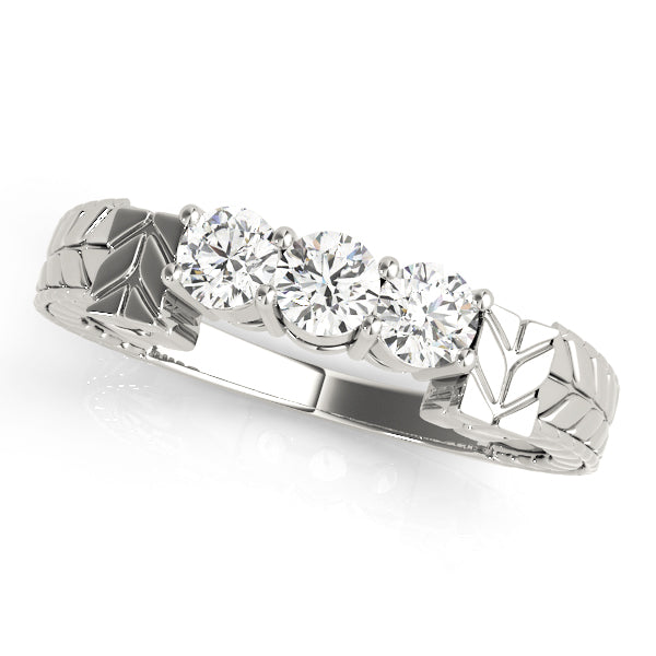Prong Set Diamond Wedding Band · 0.48 ct tw