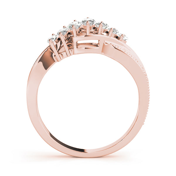 Marquise Fancy Shape Diamond Wedding Band · 0.58 ct tw
