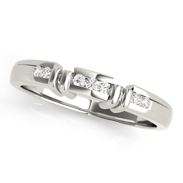 Channel Set Diamond Wedding Band · 0.07 ct tw