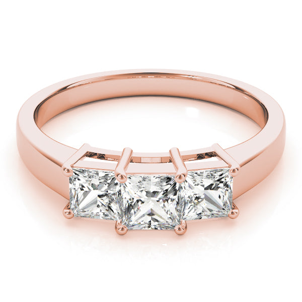 Square Three-Stone Princess Diamond Engagement Ring · 1.57 ct tw