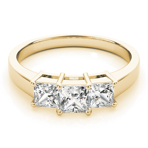 Square Three-Stone Princess Diamond Engagement Ring · 1.57 ct tw
