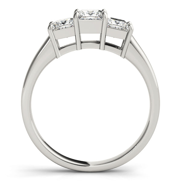 Square Three-Stone Princess Diamond Engagement Ring · 1.57 ct tw