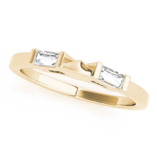 Baguette Fancy Shape Diamond Wedding Band · 0.24 ct tw