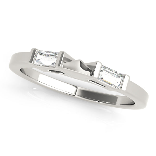 Baguette Fancy Shape Diamond Wedding Band · 0.24 ct tw