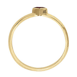Square Princess & Cushion Gemstone Fashion Ring