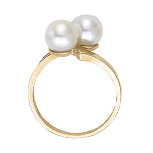 Pearl Gemstone Fashion Ring · 0.06 ct tw