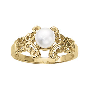 Pearl Gemstone Fashion Ring