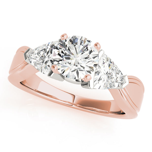 Trillion Three-Stone Diamond Engagement Ring · 0.50 ct tw