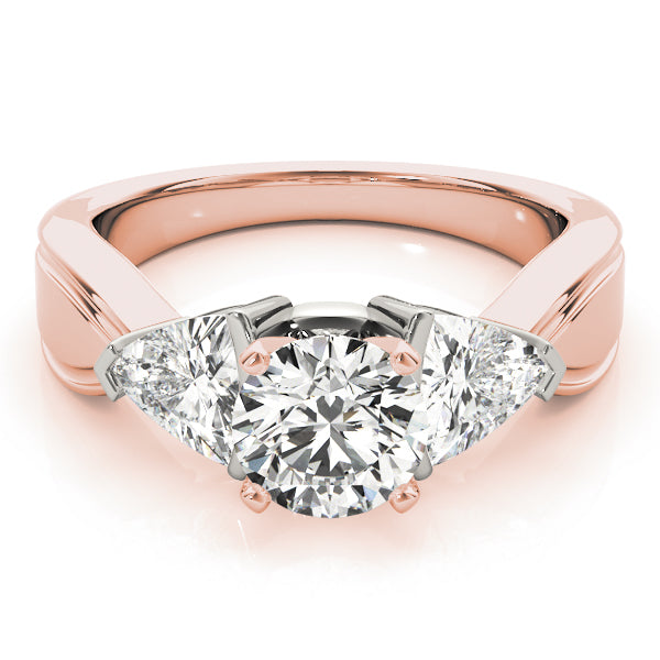 Trillion Three-Stone Diamond Engagement Ring · 0.50 ct tw