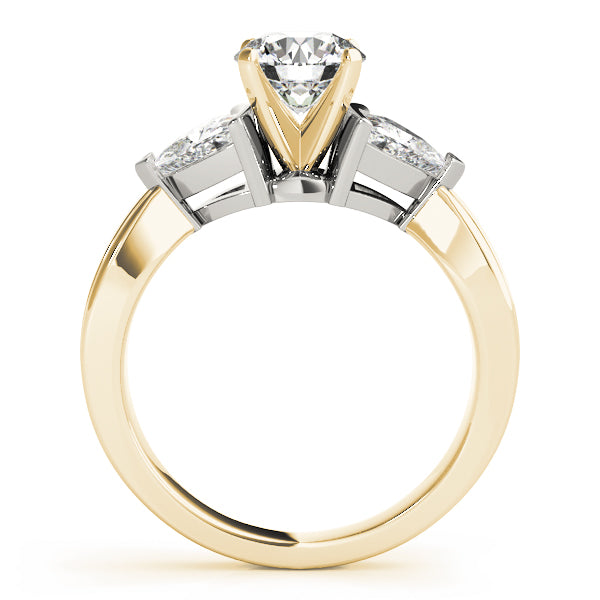Trillion Three-Stone Diamond Engagement Ring · 0.50 ct tw