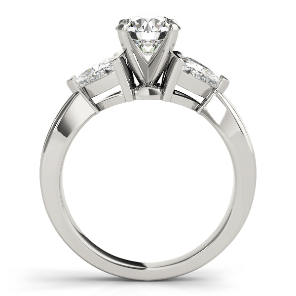 Trillion Three-Stone Diamond Engagement Ring · 0.50 ct tw