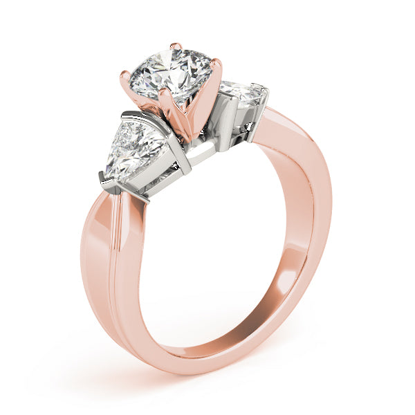 Trillion Three-Stone Diamond Engagement Ring · 0.50 ct tw