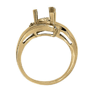Trillion Gemstone Fashion Ring · 0.05 ct tw