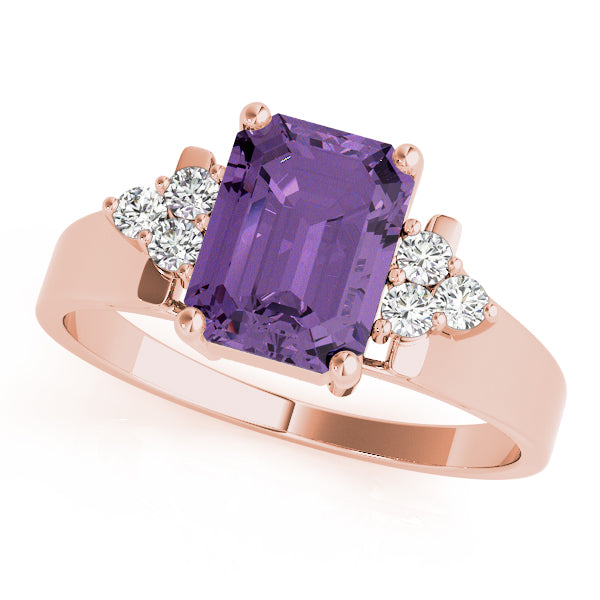 Emerald Gemstone Fashion Ring · 0.12 ct tw