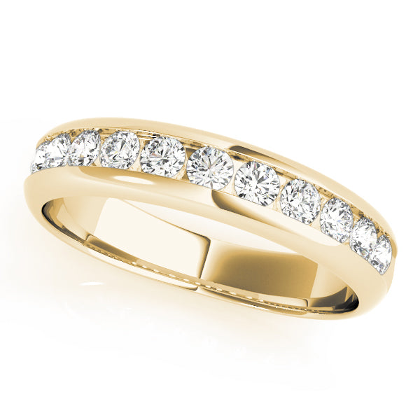 Channel Set Diamond Wedding Band · 0.33 ct tw
