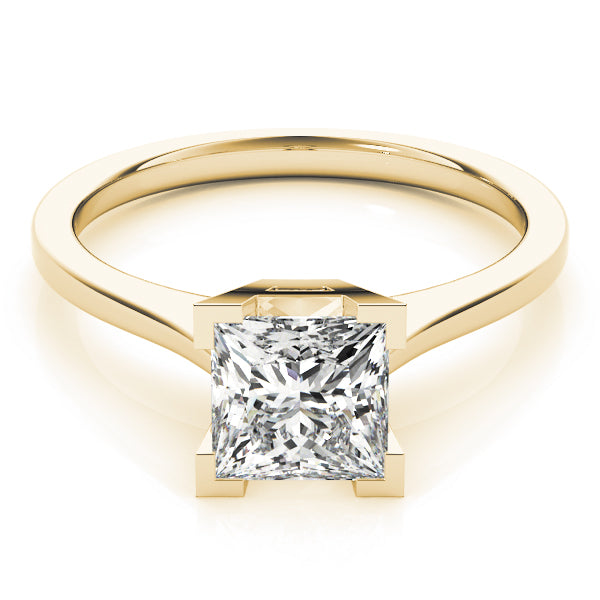 Square Princess Diamond Solitaire Engagement Ring · 1.35 ct tw