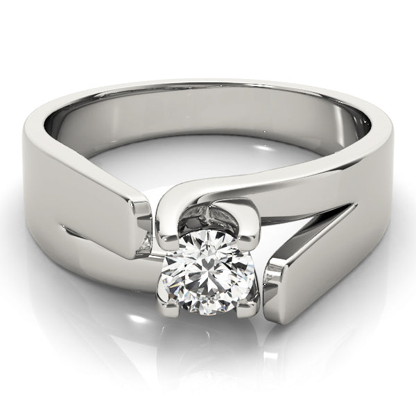 Round Diamond Solitaire Engagement Ring · 0.25 ct tw