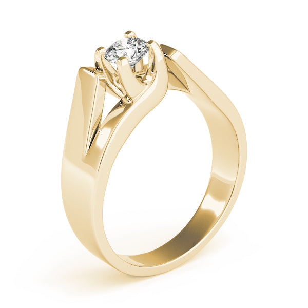 Round Diamond Solitaire Engagement Ring · 0.25 ct tw