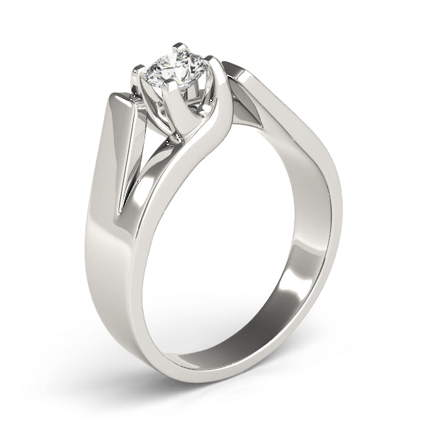 Round Diamond Solitaire Engagement Ring · 0.25 ct tw