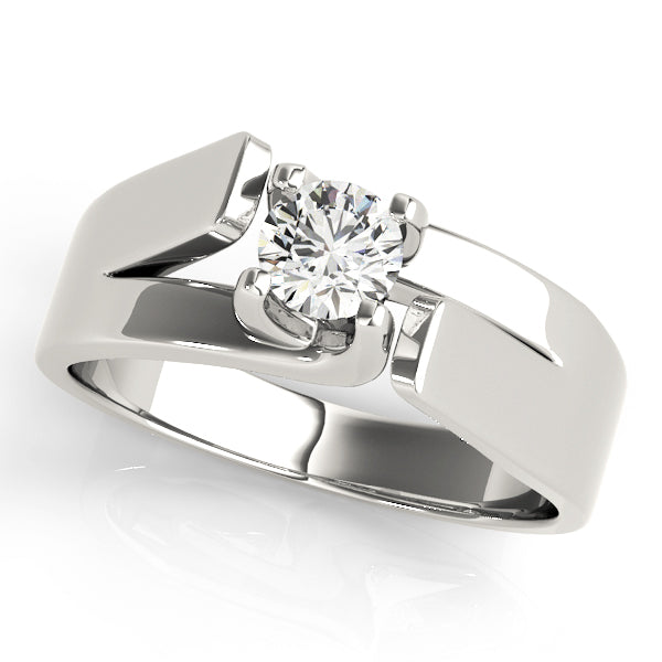 Round Diamond Solitaire Engagement Ring · 0.25 ct tw