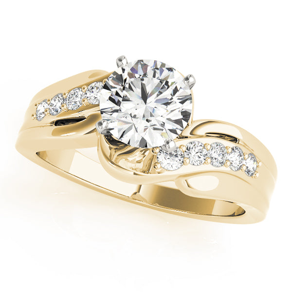 Bypass Diamond Engagement Ring · 0.20 ct tw