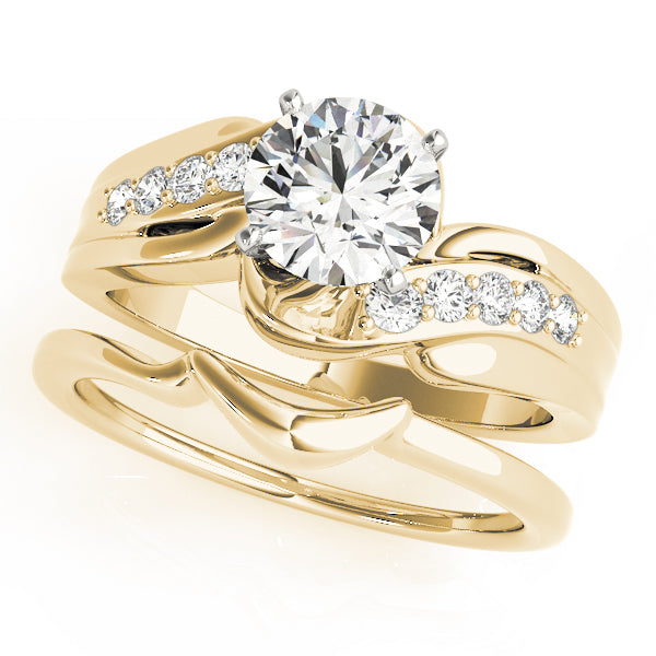 Bypass Diamond Engagement Ring · 0.20 ct tw