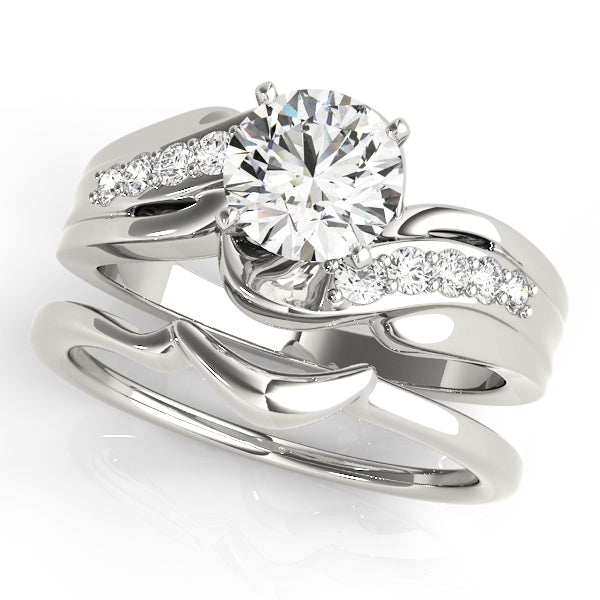 Bypass Diamond Engagement Ring · 0.20 ct tw