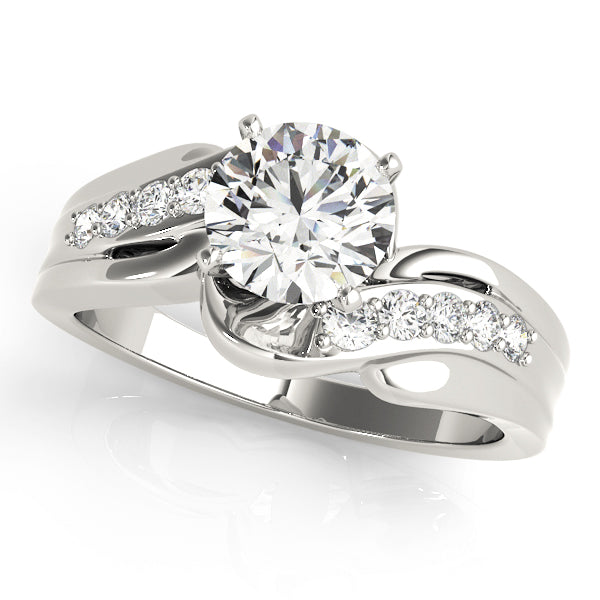 Bypass Diamond Engagement Ring · 0.20 ct tw