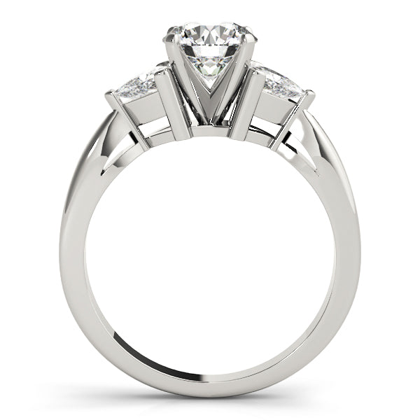 Trillion Three-Stone Diamond Engagement Ring · 0.66 ct tw
