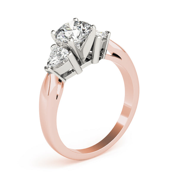 Trillion Three-Stone Diamond Engagement Ring · 0.66 ct tw