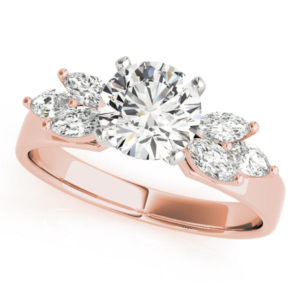 Marquise Fancy Shape Diamond Engagement Ring · 0.42 ct tw