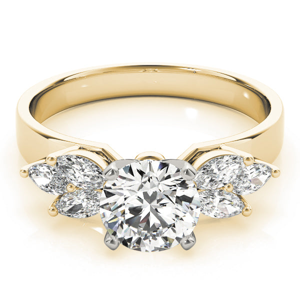Marquise Fancy Shape Diamond Engagement Ring · 0.42 ct tw