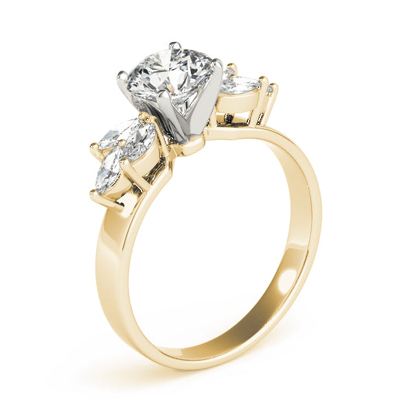Marquise Fancy Shape Diamond Engagement Ring · 0.42 ct tw