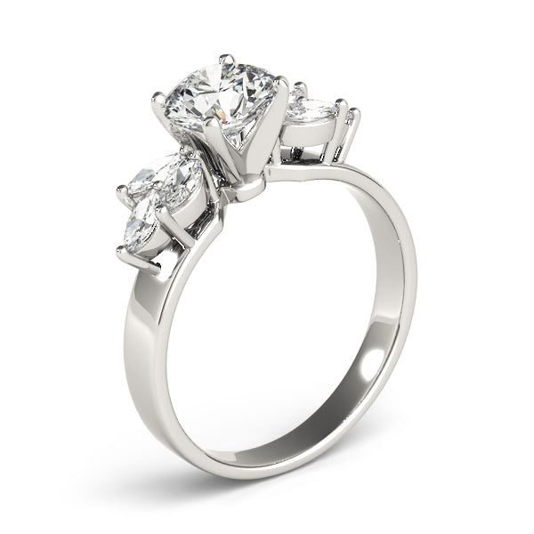 Marquise Fancy Shape Diamond Engagement Ring · 0.42 ct tw