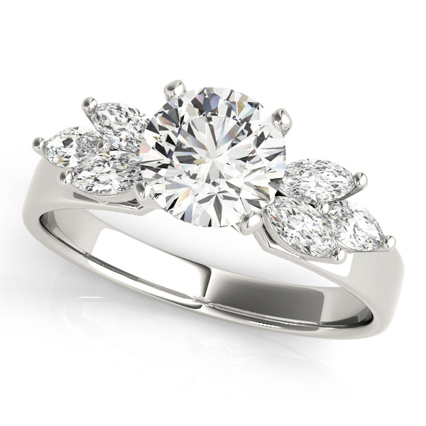 Marquise Fancy Shape Diamond Engagement Ring · 0.42 ct tw